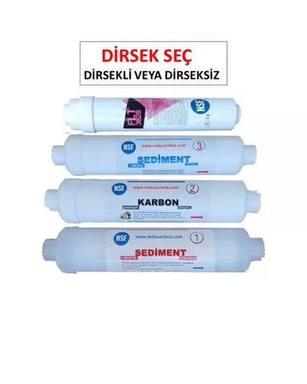 membransız 4 lü filtre
