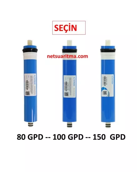 80 gpd ,100 gpd, 150 gpd Vontron Membran Filtre 