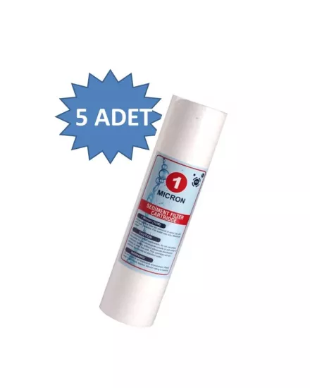 Toptan 1 mik. sediment açık kasa filtresi