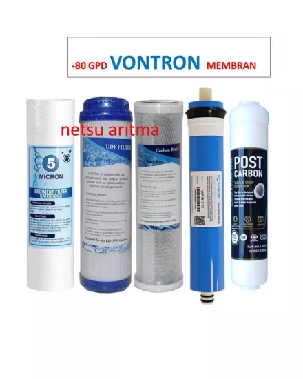 Vontron membranlı açık kasa su arıtma filtresi