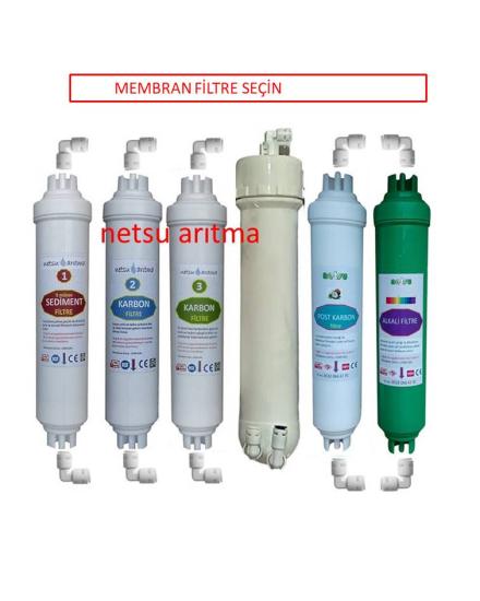 6 lı Bms su arıtma uyumlu/muadil Filtre