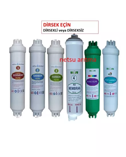 6 lı bms uyumlu filtre takımı