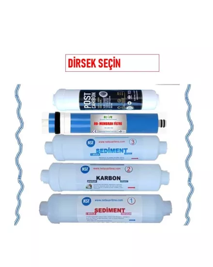 Su Arıtma Filtresi 5li Set Fiyatları