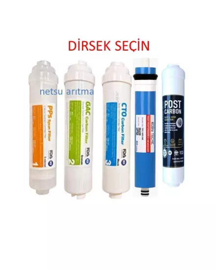Su Arıtma Filtresi 5li Set Fiyatları