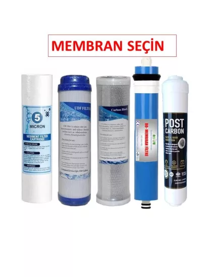 Açık kasa su arıtma filtresi,5 li