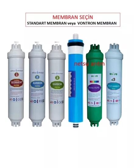 2x10 inç inline su arıtma cihazı filtresi