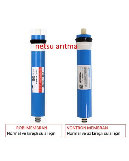 Vontron ve Roby Membran filtre