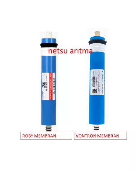 Vontron ve Roby membran filtre