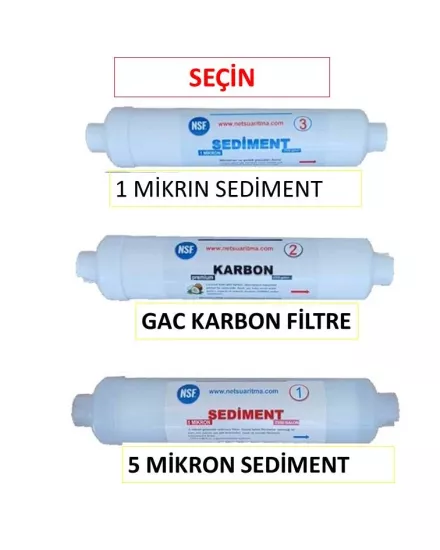 Kapalı kasa su arıtma cihazı ön filtreler