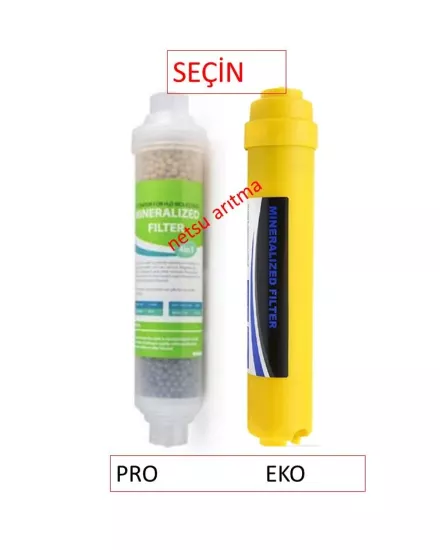 Mineral filtre çeşitleri