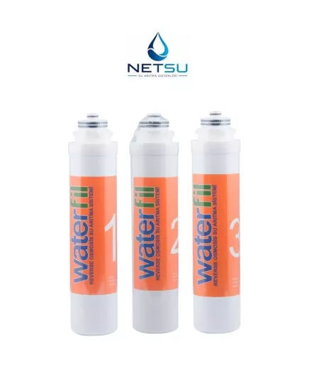 Toptan Waterlife su arıtma filtresi 3 lü